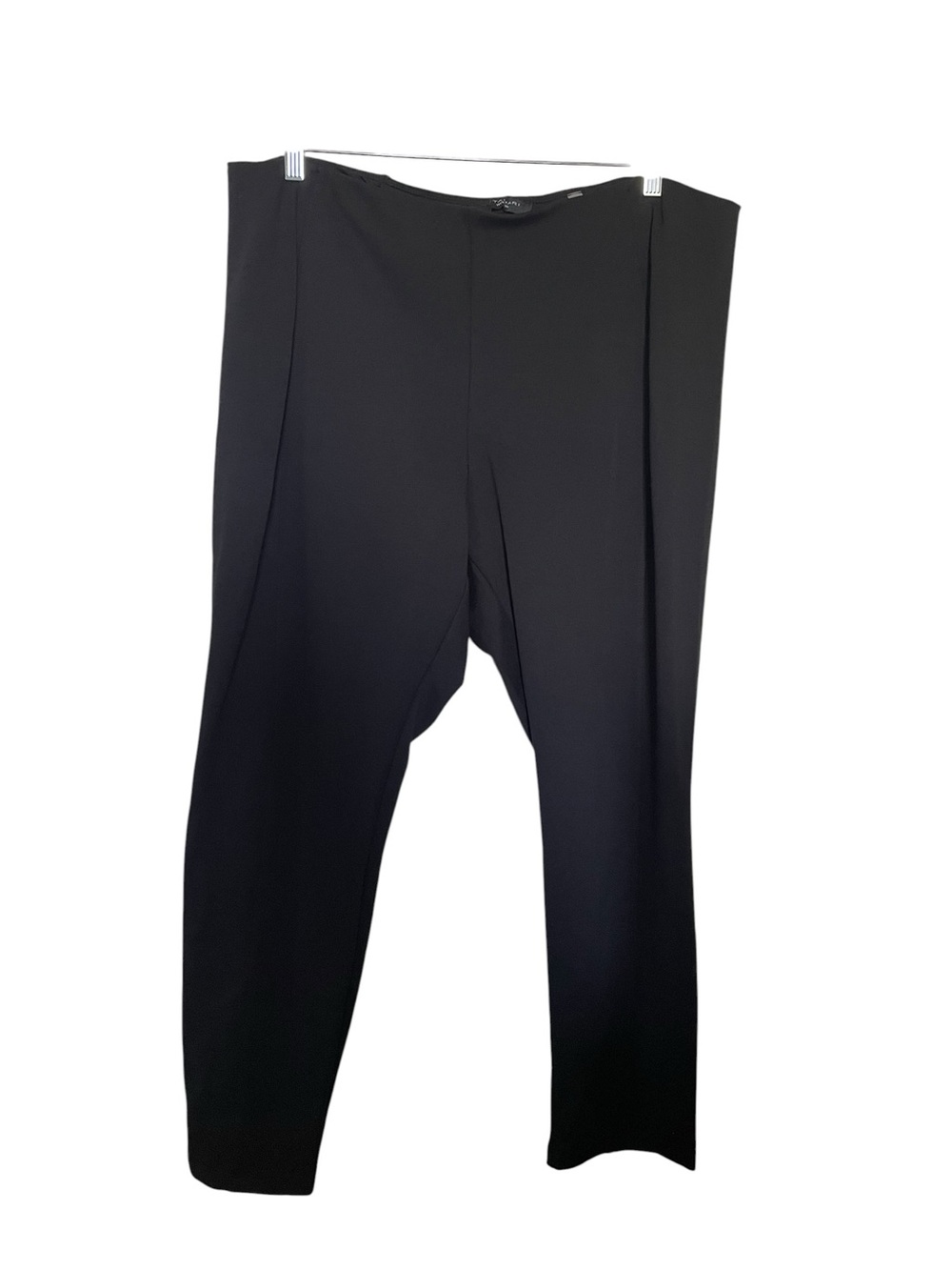 Tahari Women’s Plus Sz 2X Black Straight PullUp High Waisted Elegant Pants